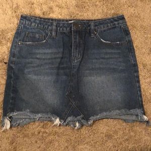 Jean skirt